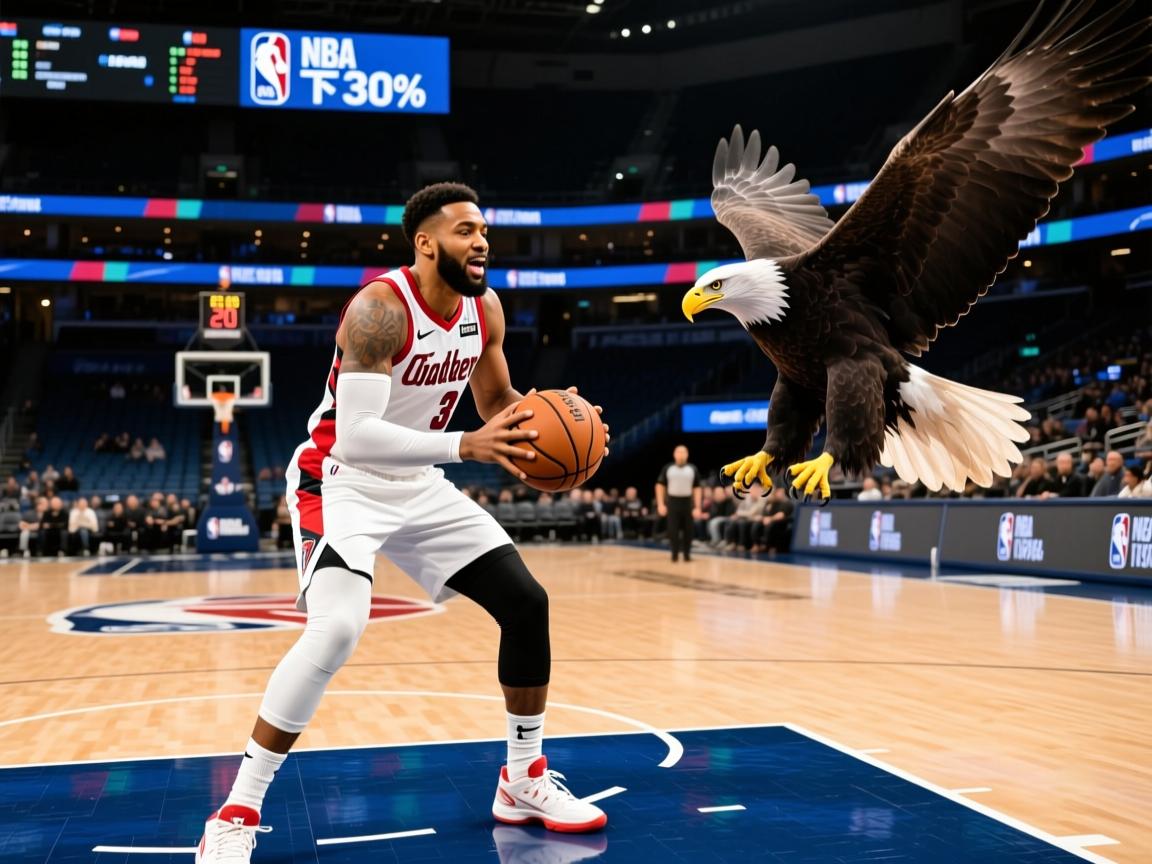 开拓者轻松击败老鹰，利拉德砍下30分  第4张