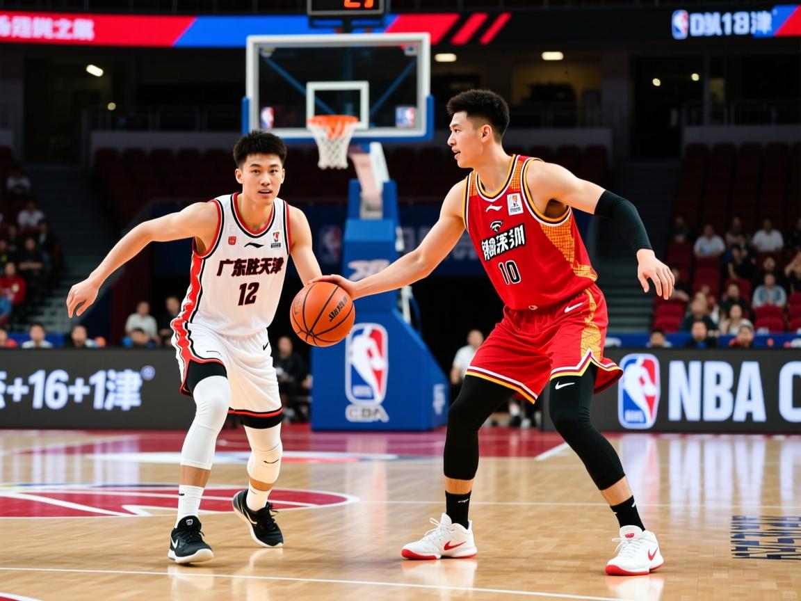 徐杰16+12广东胜天津 杨瀚森18+10青岛胜深圳  第4张
